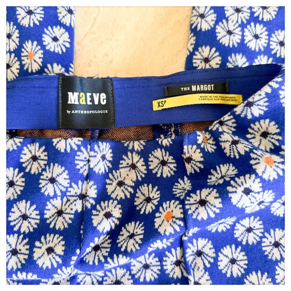 Maeve The Margot Kick-Flare Cropped Pants by Maeve - Picture 3 of 5